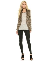 Темно-зеленые леггинсы от David Lerner