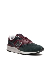 Мужские темно-зеленые низкие кеды от New Balance