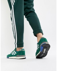 Мужские темно-зеленые низкие кеды от adidas Originals