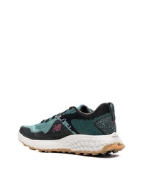 Мужские темно-зеленые низкие кеды от New Balance