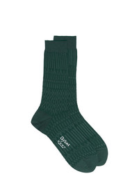 Мужские темно-зеленые носки от Ayame