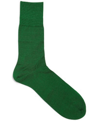 Мужские темно-зеленые носки от Falke