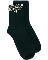 Женские темно-зеленые носки от Twin-Set