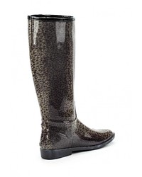 Женские темно-зеленые резиновые сапоги от SANDRA