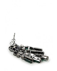 Темно-зеленые серьги от Diva