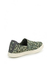 Мужские темно-зеленые слипоны от Dino Ricci Trend