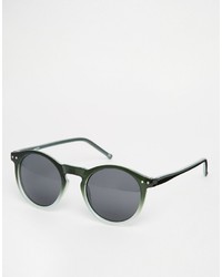 Мужские темно-зеленые солнцезащитные очки от Asos