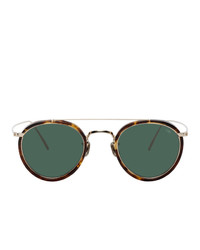 Мужские темно-зеленые солнцезащитные очки от Eyevan 7285
