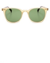 Женские темно-зеленые солнцезащитные очки от Oliver Peoples