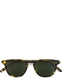 Мужские темно-зеленые солнцезащитные очки от Garrett Leight