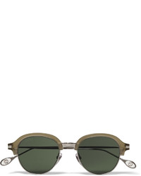 Мужские темно-зеленые солнцезащитные очки от Gucci