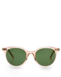 Женские темно-зеленые солнцезащитные очки от Garrett Leight