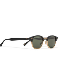 Мужские темно-зеленые солнцезащитные очки от Moscot