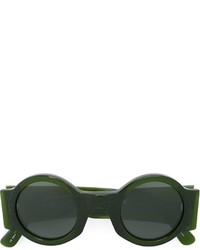 Мужские темно-зеленые солнцезащитные очки от Linda Farrow