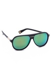 Женские темно-зеленые солнцезащитные очки от Marc Jacobs