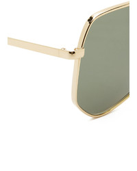 Женские темно-зеленые солнцезащитные очки от Grey Ant