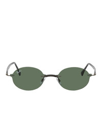 Мужские темно-зеленые солнцезащитные очки от Ray-Ban