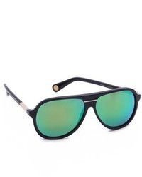Женские темно-зеленые солнцезащитные очки от Marc Jacobs