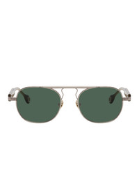 Мужские темно-зеленые солнцезащитные очки от Études