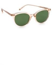 Женские темно-зеленые солнцезащитные очки