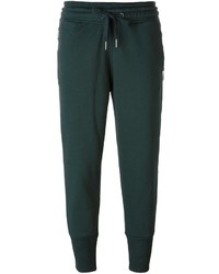 Женские темно-зеленые спортивные штаны от adidas by Stella McCartney
