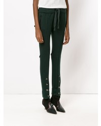 Женские темно-зеленые спортивные штаны от Andrea Bogosian