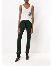 Женские темно-зеленые спортивные штаны от Andrea Bogosian