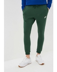 Мужские темно-зеленые спортивные штаны от Nike