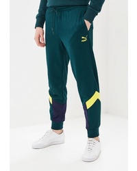 Мужские темно-зеленые спортивные штаны от Puma