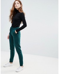 Женские темно-зеленые спортивные штаны от Vila