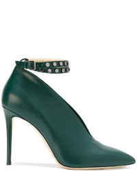 Темно-зеленые туфли от Jimmy Choo