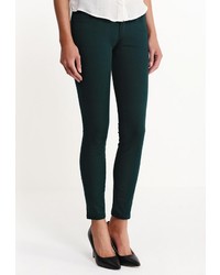 Темно-зеленые узкие брюки от adL
