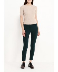 Темно-зеленые узкие брюки от Sense