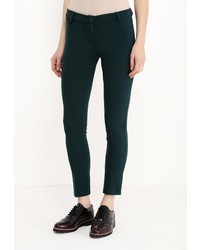 Темно-зеленые узкие брюки от Sense
