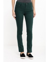 Темно-зеленые узкие брюки от Top Secret