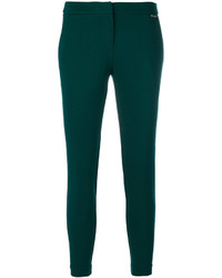 Темно-зеленые узкие брюки от Twin-Set