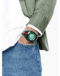 Мужские темно-зеленые часы от Gucci