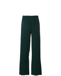 Темно-зеленые широкие брюки от P.A.R.O.S.H.