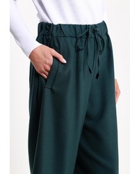 Женские темно-зеленые шорты от Jil Sander Navy