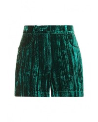 Женские темно-зеленые шорты от Topshop