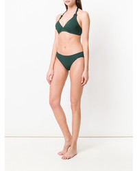Темно-зеленый бикини-топ от Eres