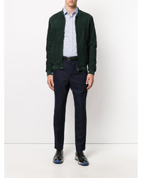 Мужской темно-зеленый бомбер от Etro