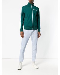 Мужской темно-зеленый бомбер от Palm Angels