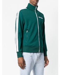 Мужской темно-зеленый бомбер от Palm Angels