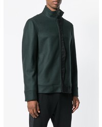 Мужской темно-зеленый бомбер от Chalayan