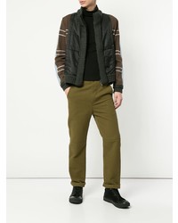 Мужской темно-зеленый бомбер от Craig Green