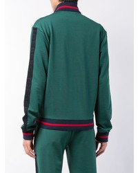 Мужской темно-зеленый бомбер от Iceberg