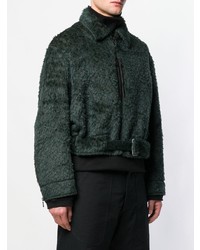 Мужской темно-зеленый бомбер от Mackintosh 0003