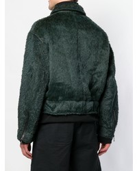 Мужской темно-зеленый бомбер от Mackintosh 0003