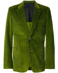 Мужской темно-зеленый вельветовый пиджак от Ami Paris